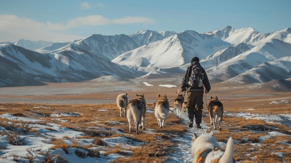 Comment organiser une expédition en traîneau à chiens dans les montagnes de l'Altaï, Mongolie : itinéraires et équipements ?